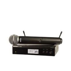 Shure BLX24RUK / SM58 Rackable Wireless Microphone System