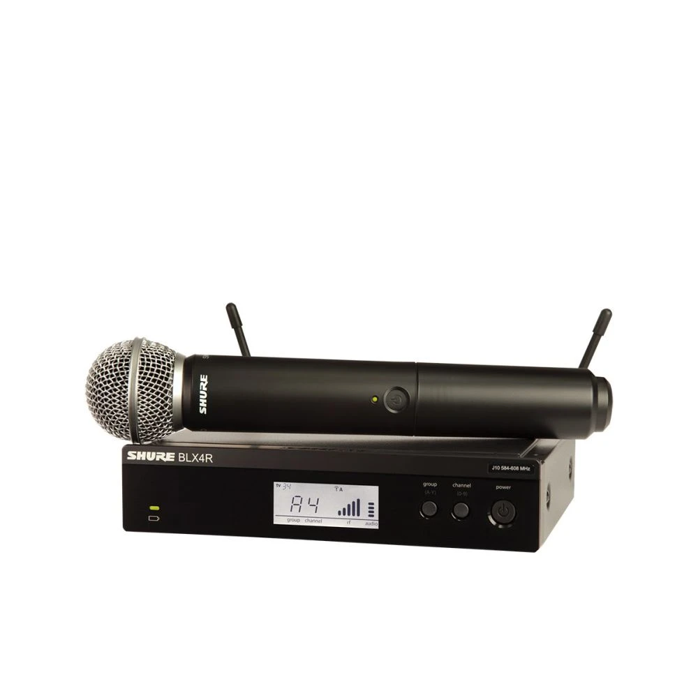Shure BLX24RUK / SM58 Rackable Wireless Microphone System