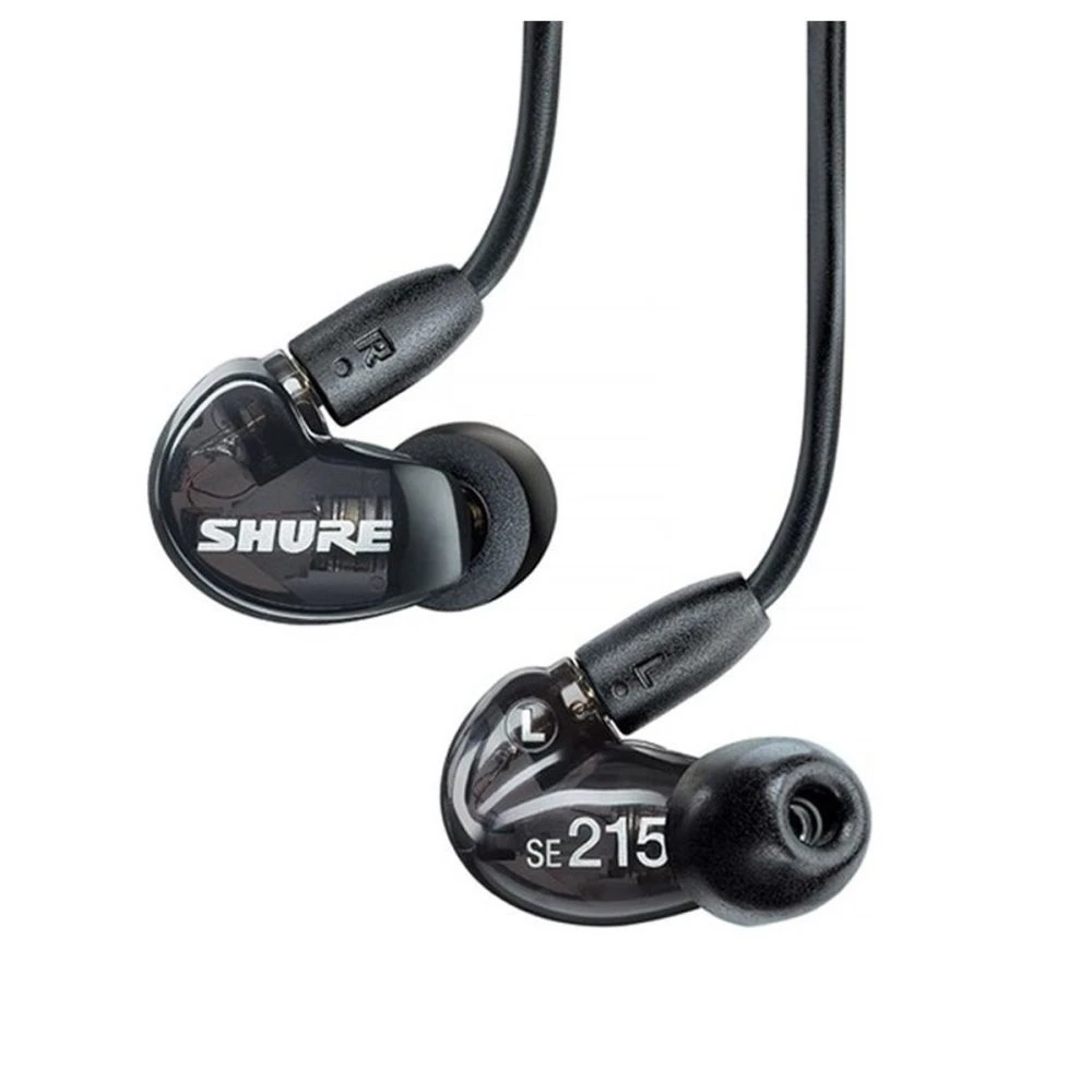 Shure SE215 In Ear Headphones Black - Image 2
