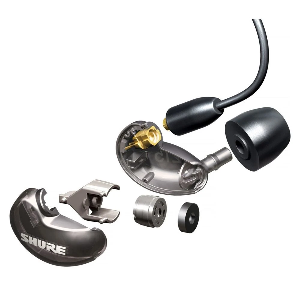 Shure SE215 In Ear Headphones Black - Image 5