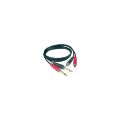 Klotz 1/4" Jack - RCA Cable Set, 3m
