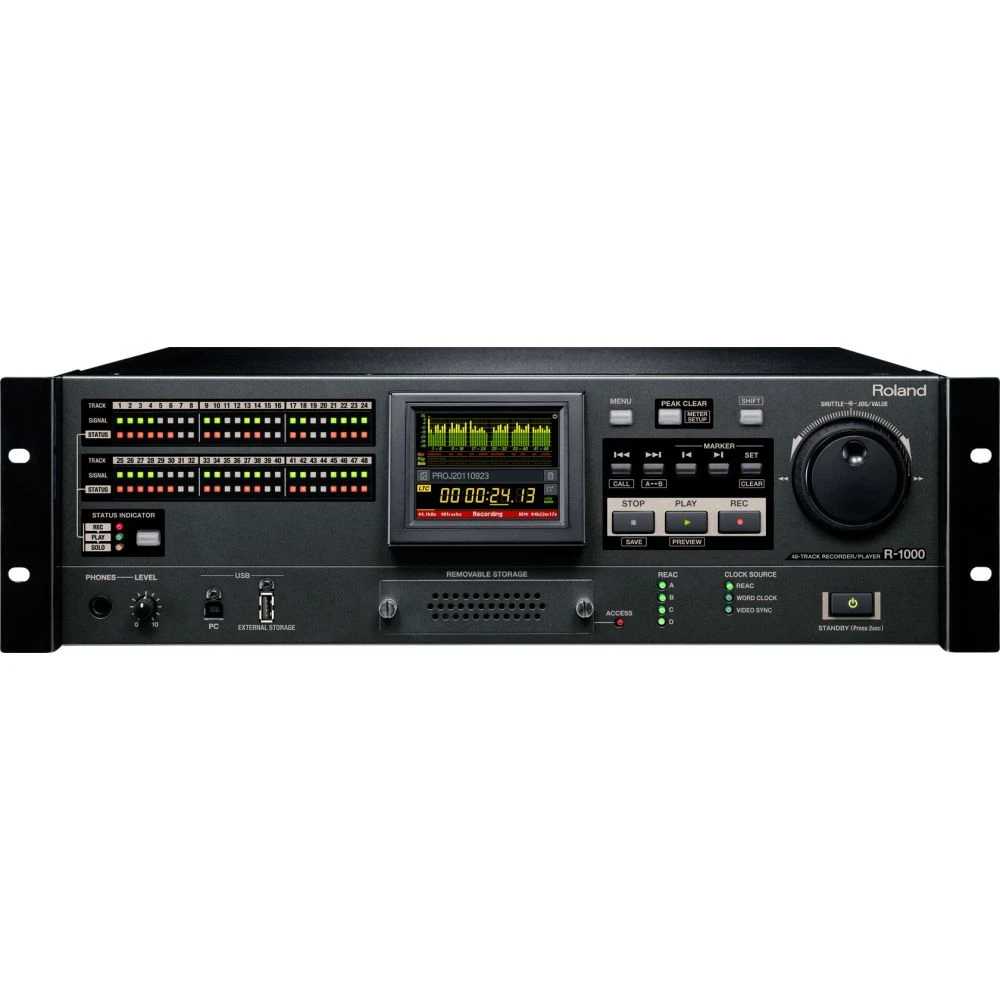 Roland R-1000+P 48-Track Digital Recorder And Player